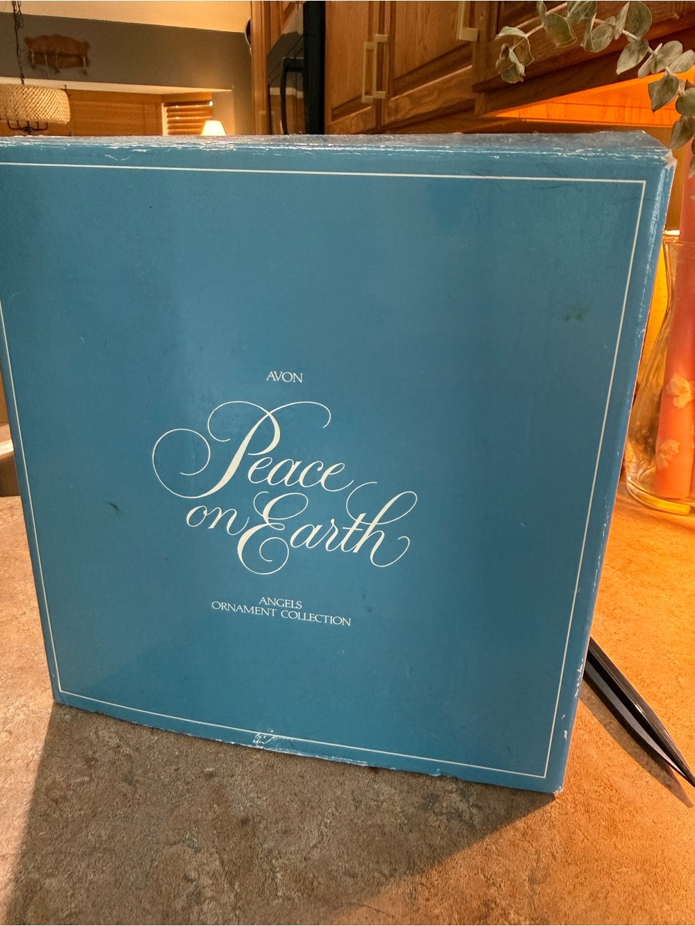 Vintage 1983 Avon Peace on Earth Angel ornament collection